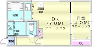 RAFFINEN20WESTの物件間取画像